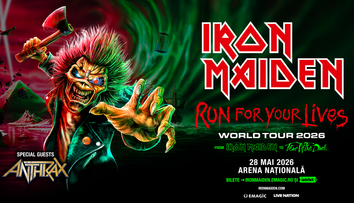 Program și regulament de acces IRON MAIDEN, 28 mai 2026