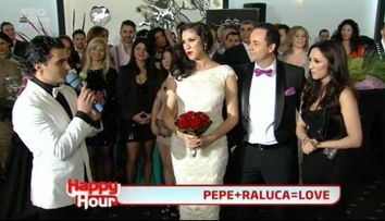 Pepe si sotia lui, Raluca, au stabilit la 