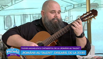 VIDEO Povestea chitaristului Tudor Anghelescu de la 