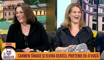 Elvira Deatcu și Carmen Tănase, prietenie de-o viață: „Sper să îmbătrânim frumos împreună!”