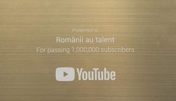 Canalul de YouTube al show-ului Românii au talent a depășit 1.000.000 de abonați