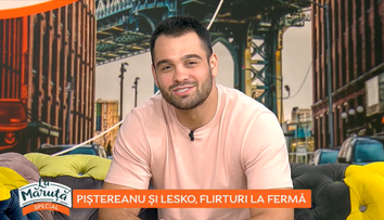 George Piștereanu și Anna Lesko, flirturi la Fermă. Dezvăluirile făcute de actor, în direct La Măruță