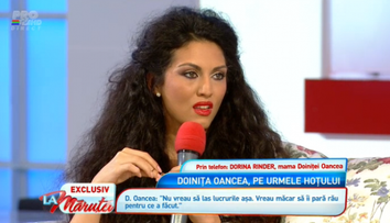Doinita Oancea, cu ochii in lacrimi in direct la TV. Ce a patit actrita