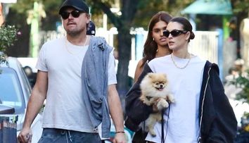 Iubita lui Leonardo DiCaprio și-a etalat picioarele interminabile în cea mai scurtă pereche de blugi! Cum i-au surprins paparazzii pe străzile din New York