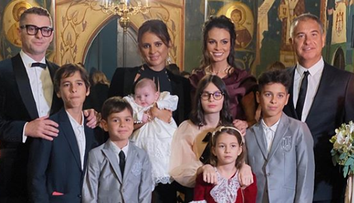 Anca Serea, superbă la botezul micuței Leah. Cum arată rochia cu care și-a impresionat invitații