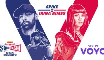 Spike și Irina Rimes se duelează pe scenă, la Red Bull SoundClash. Ce probe de foc vor avea cei doi artiști