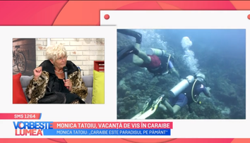 VIDEO Monica Tatoiu, vacanță de vis în Caraibe