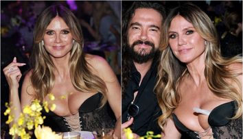 Rochia care i-a ținut pe paparazzi cu sufletul la gură. Heidi Klum, cea mai fotografiată vedetă de la Gala amfAR, iar motivul e ușor de înțeles