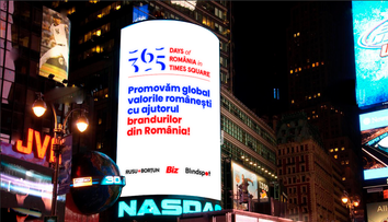 Brandurile și valorile românești vor invada Times Square, timp de 365 de zile, începând cu 1 decembrie