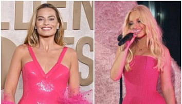 Alexandra Stan, sosia lui Margot Robbie! Cântăreața a arătat ca o păpușă Barbie la lansarea noului album