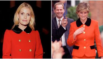 Frumusețe ireală și eleganță regală! Lady Kitty Spencer, nepoata Prințesei Diana, apariție spectaculoasă într-o ținută care amintește izbitor de stilul regretatei sale mătuși