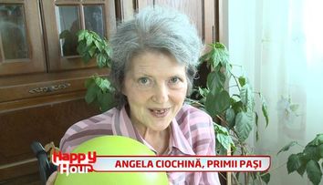Cantareata Angela Ciochina a reusit sa se ridice in picioare, dupa 3 ani in care a fost 
