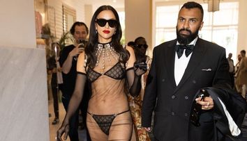 Irina Shayk, cea mai controversată apariție de la Cannes: a venit doar în lenjerie intimă la un eveniment