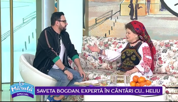 VIDEO Saveta Bogdan, expertă în cântări cu... heliu