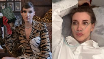 Iulia Albu a ajuns pe patul de spital. Cum s-a fotografiat vedeta, după ce a fost conectată la oxigen