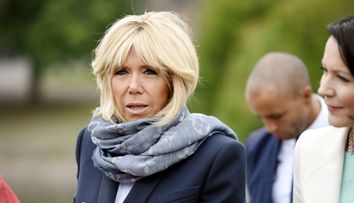 Brigitte Macron, în pantofi de sport la un eveniment oficial