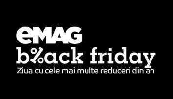 eMAG: Black Friday are loc anul acesta în 12 noiembrie