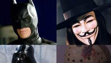 Cele mai fascinante 50 de masti din filme: de la Darth Vader la Batman
