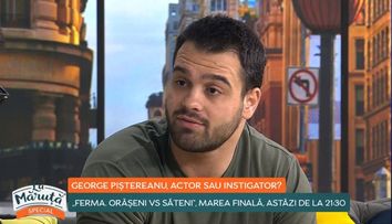 George Piștereanu și-a cerut scuze public pentru atitudinea pe care a avut-o față de Elena Chiriac