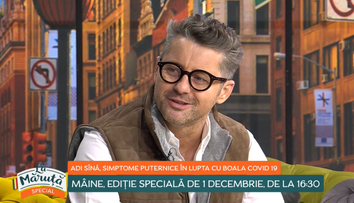 Adi Sîna, simptome puternice în lupta cu boala COVID-19. Cum se simte acum artistul