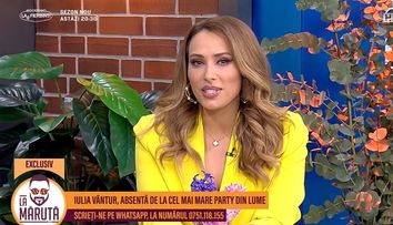 Iulia Vântur, cadou de la Măruță pentru Salman Khan! 