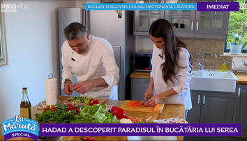 VIDEO Chef Hadad a descoperit paradisul în bucătăria lui Serea