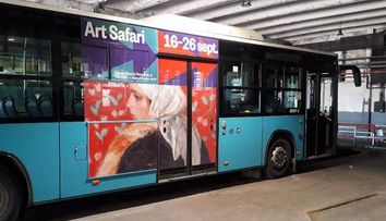 Art Safari, în transportul public din București. 10 linii de autobuze vor găzdui noul Muzeu în Mișcare