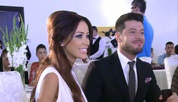 Primele imagini de la cununia Biancai Dragusanu cu Victor Slav. Cum au aratat in momentul cand si-au spus 