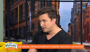 Dr. Mihail, detalii complete despre vaccinul anticovid. Cele mai importante informații despre cele trei variante 