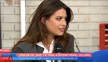 VIDEO Alice Peneacă, de la visul de a deveni 