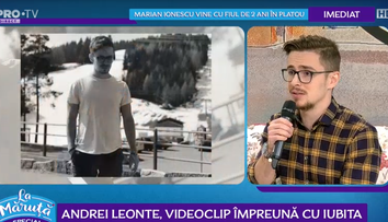 VIDEO Andrei Leonte, videoclip impreună cu iubita