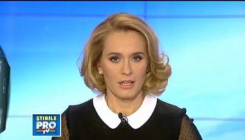 N-ai vazut-o niciodata la televizor in aceasta tinuta. Cum va aparea Andreea Esca la pupitrul Stirilor ProTV astazi: FOTO