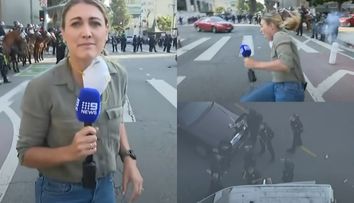 O jurnalistă a fost împușcată de polițiști în timp ce se afla într-o transmisiune live. Momentul a fost surprins de camerele de filmat, iar ulterior distribuit pe rețelele de socializare. VIDEO