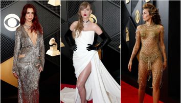 Cele mai spectaculoase tinute de pe covorul roșu de la Premiile Grammy. Taylor Swift, un exemplu de eleganță și rafinament