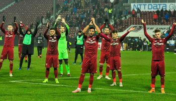 VIDEO Este cel mai inedit cuplu din fotbalul românesc. Poveste de iubire cu portarul de la CFR Cluj
