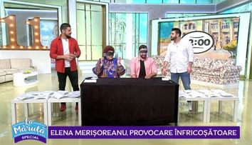 Elena Merișoreanu față în față cu Cătălin Măruță. Cine a câștigat provocarea de joi