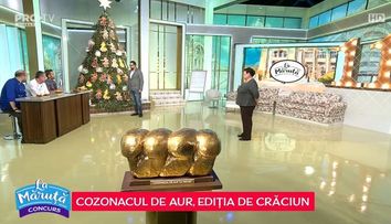 VIDEO Cozonacul de aur, ediția de Crăciun