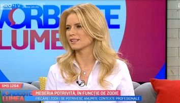 VIDEO Meseria potrivită în funcție de zodie. Nicoleta Svârlefus oferă detalii despre fiecare zodie în parte