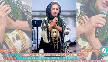 Sofia Vicoveanca, despre dezvăluiri despre starea ei de sănătate. S-a zvonit că este infectată cu COVID-19