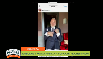 Gianluca Vacchi, prins pe picior greșit în timpul ce se afla în direct la tv. Cum era îmbrăcat de la bust în jos