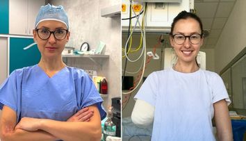 Anastasia este medic chirurg oncolog și de 20 de ani luptă cu sarcomul. O nouă recidivă a lăsat-o fără un braț, dar mesajul ei rămâne plin de speranță: „În era roboticii, voi continua să mă reinventez.”