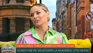 Laura Cosoi, turul Europei cu familia într-un van