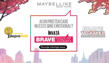 (P) Ai un prieten care nu este bine emoțional? Învață BRAVE TALK
