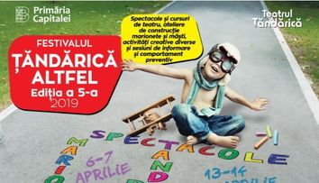 Teatrul de Animație Țăndărică organizează în luna aprilie cea de-a 5-a ediție a Festivalului 