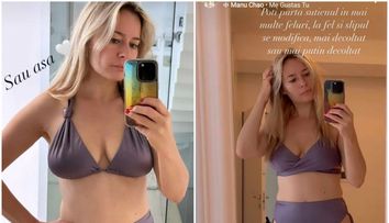 Laura Cosoi s-a filmat în costum de baie: “După 3 copii să arați așa... e top!”