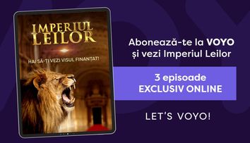 Te inspiră oamenii de succes? Abonează-te la VOYO și ai 3 ediții de Imperiul Leilor exclusiv online