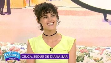 VIDEO Sărut pasional în direct. Vezi pe cine a sedus Diana Sar