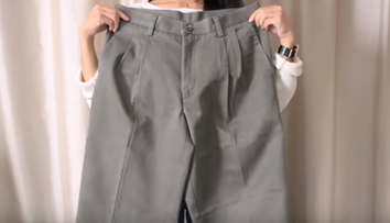 Stiai ca poti face ASTA dintr-o pereche de pantaloni barbatesti? Rezultatul a intrecut toate asteptarile