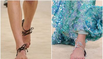 Sandale, dar pe jumătate! Și nu, nu-s încă o “capodoperă” Balenciaga: Chanel a creat încălțările care acoperă doar călcâiul, iar internetul a explodat