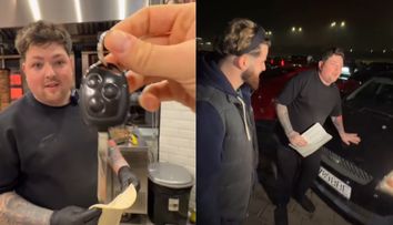 I-a făcut „cea mai bună shaorma” și a primit bacșiș o mașină. Cine este antreprenorul care s-a ales cu un autoturism, la scurt timp după ce a deschis o locație în București